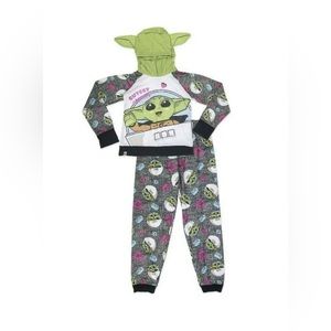 *NWT* LEGO Baby Yoda Girls 2 Piece Pajamas, Mandalorian Star Wars, Size: 6/6X
